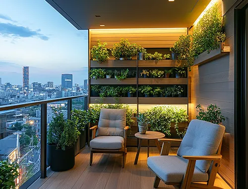 Livin Interiors Balcony Approach