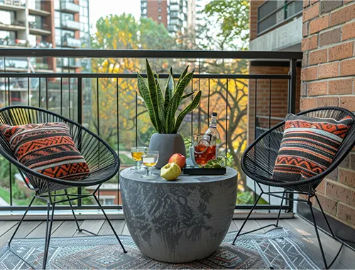Livin Interiors Balcony Approach