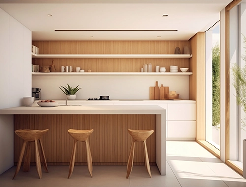 Low Cost Simple Kitchen Design